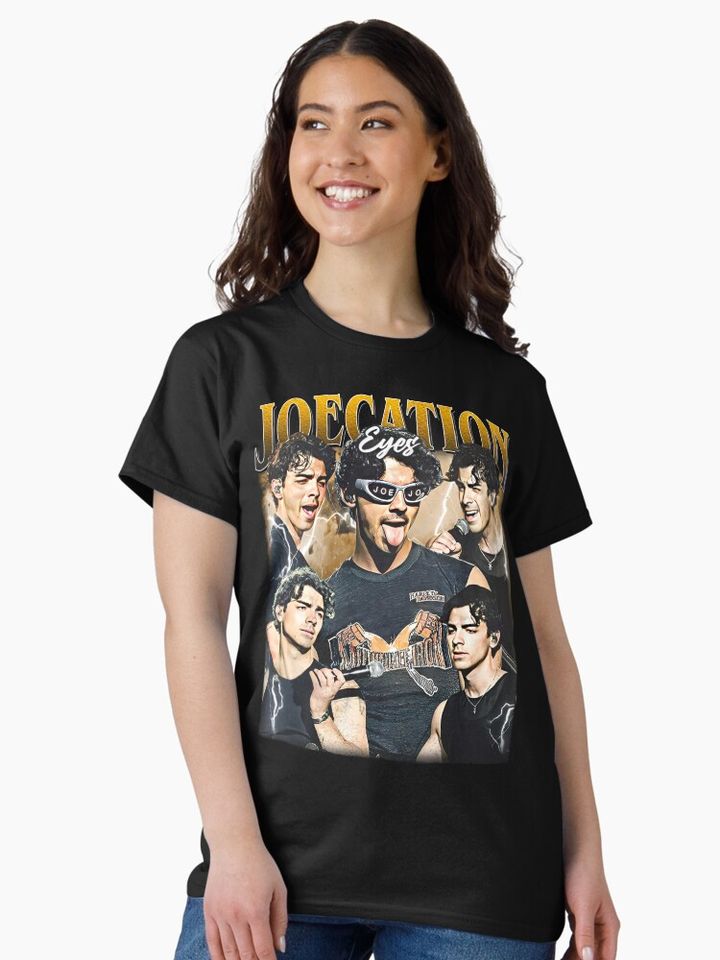 Joecation Eyes Fan Shirt, Joe Inspired Vintage Tee, Pop Star Aesthetic Shirt Classic T-Shirt
