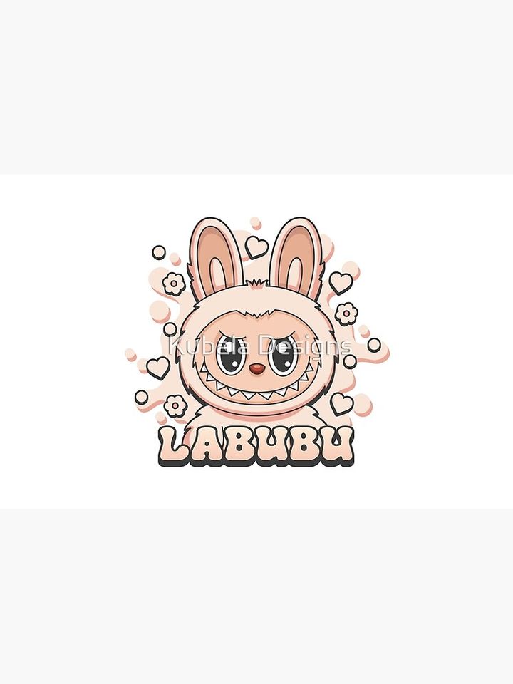 Labubu Soymilk Zipper Pouch, Cute Bags Gift, Gift for Fan