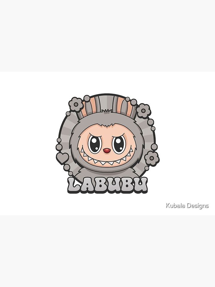 Labubu Sesame Bath Mat, For Bathroom, For Kitchen