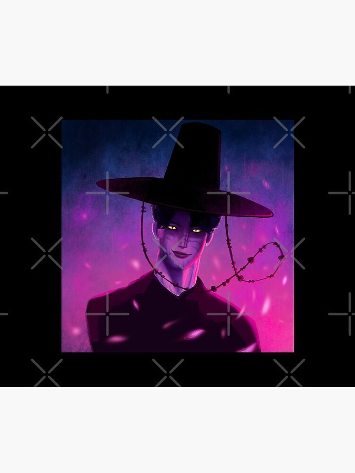 Jinu Demon Form Graphic Throw Blanket