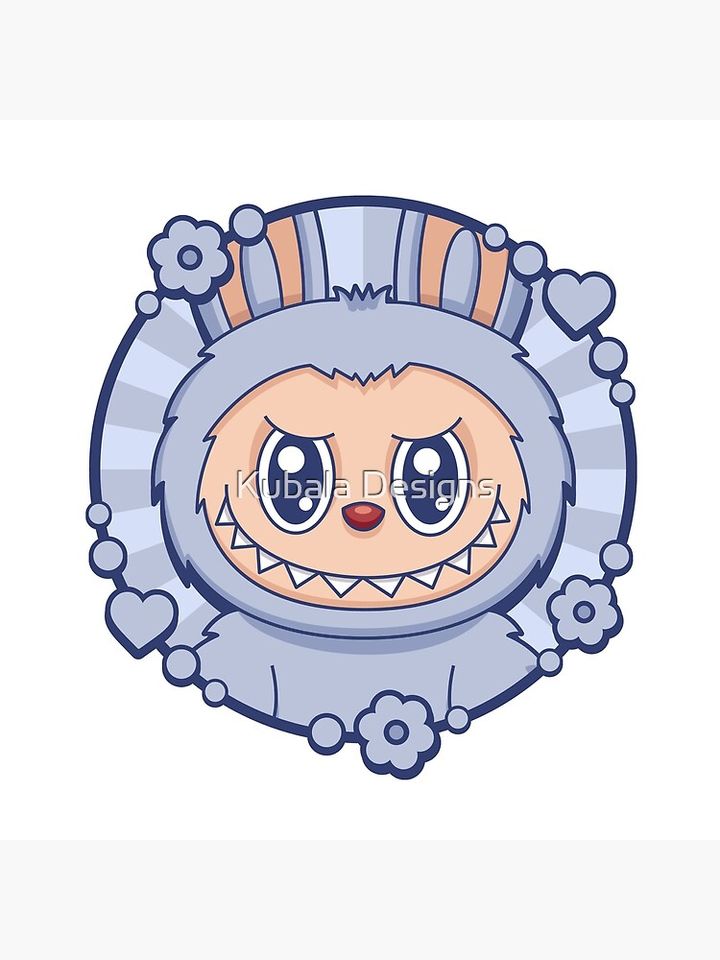 Labubu Seasalt Coconut Pillow, Cute Labubu Pillows Gift, Gift for Fan