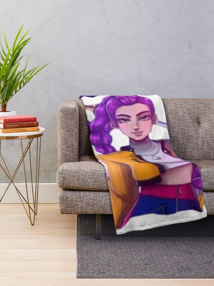 Huntrix Demon Hunters Fleece Blanket