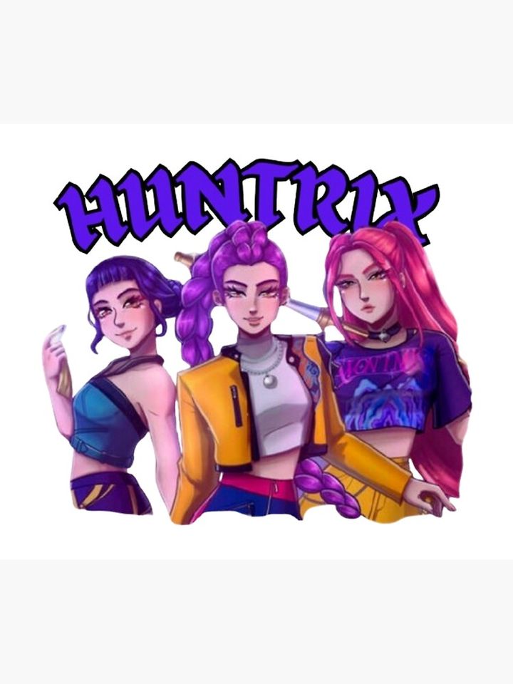 Huntrix Demon Hunters Fleece Blanket