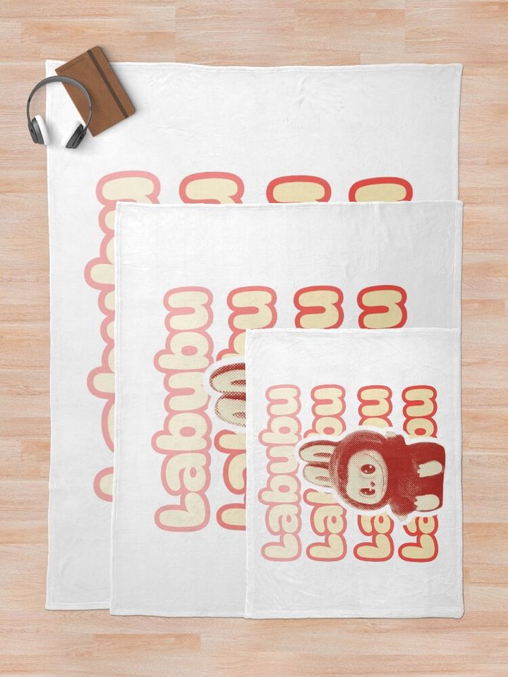 Labubu Throw Blanket, Gift for Kids, Cute Gift