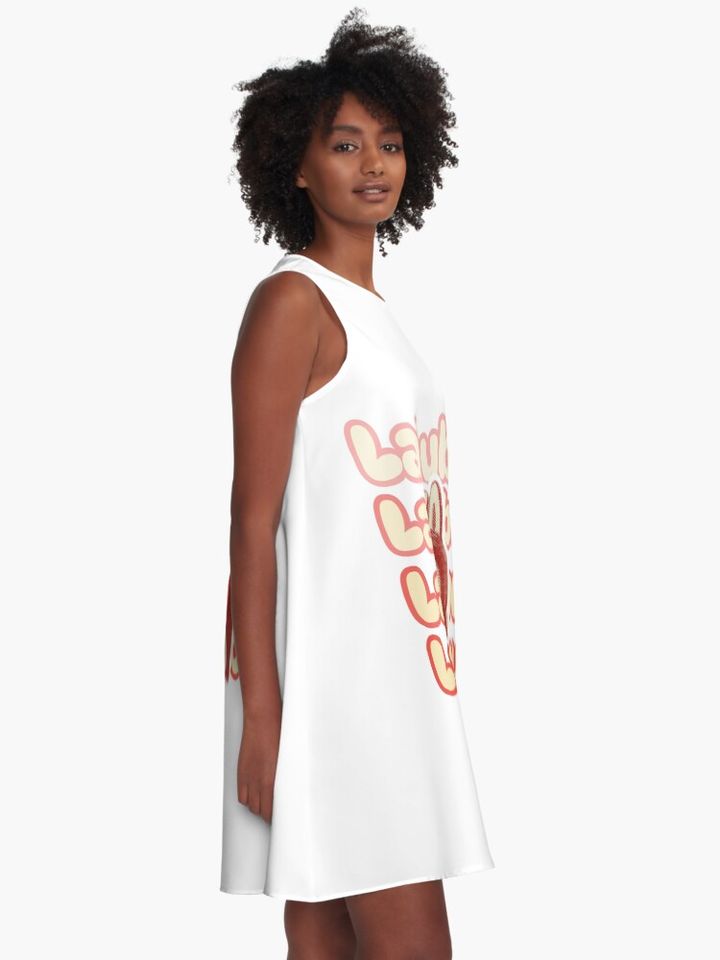 Labubu A-Line Dress, Gift for Her