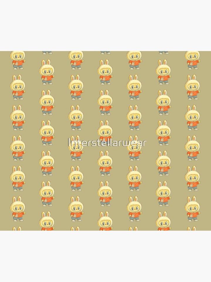 Labubu Cartoon Throw Blanket, Gift for Kids, Cute Gift