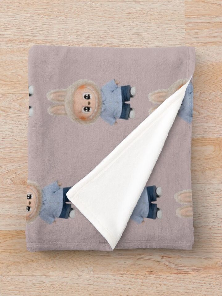 Labubu Throw Blanket, Gift for Kids, Cute Gift