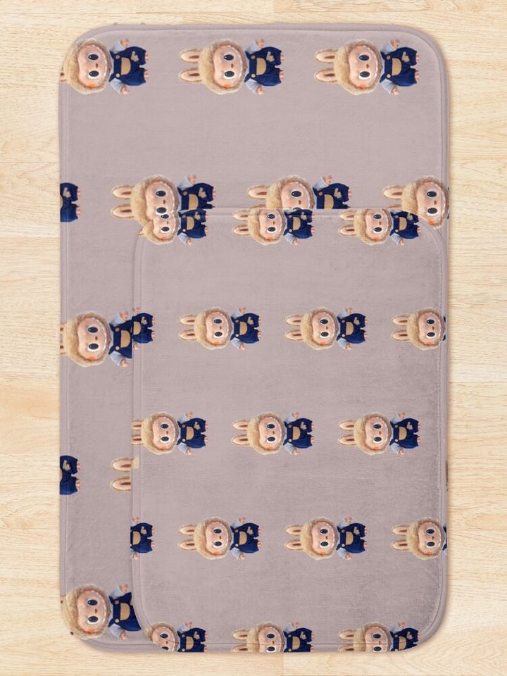 Labubu Bath Mat, For Bathroom, For Kitchen