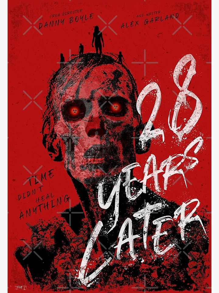 Aesthetic 28 Years Later Horror Movie Poster