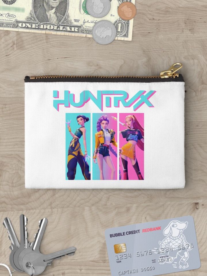 Huntrix - Kpop Demon Hunter Style 2 Zipper Pouch