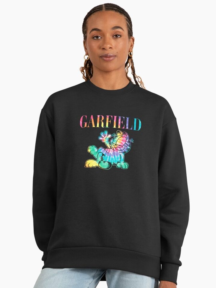 Garfield Tie Dye Garfield Premium Sweatshirt