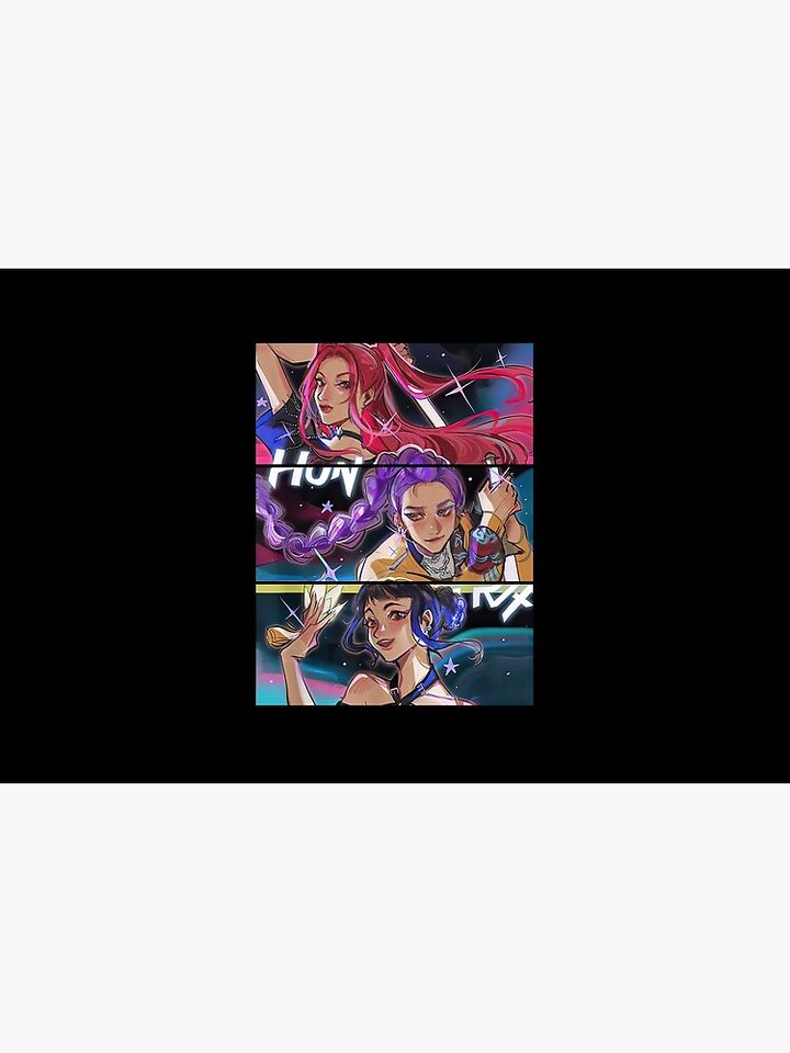 Huntrix Kpop Demon Hunters Zipper Pouch