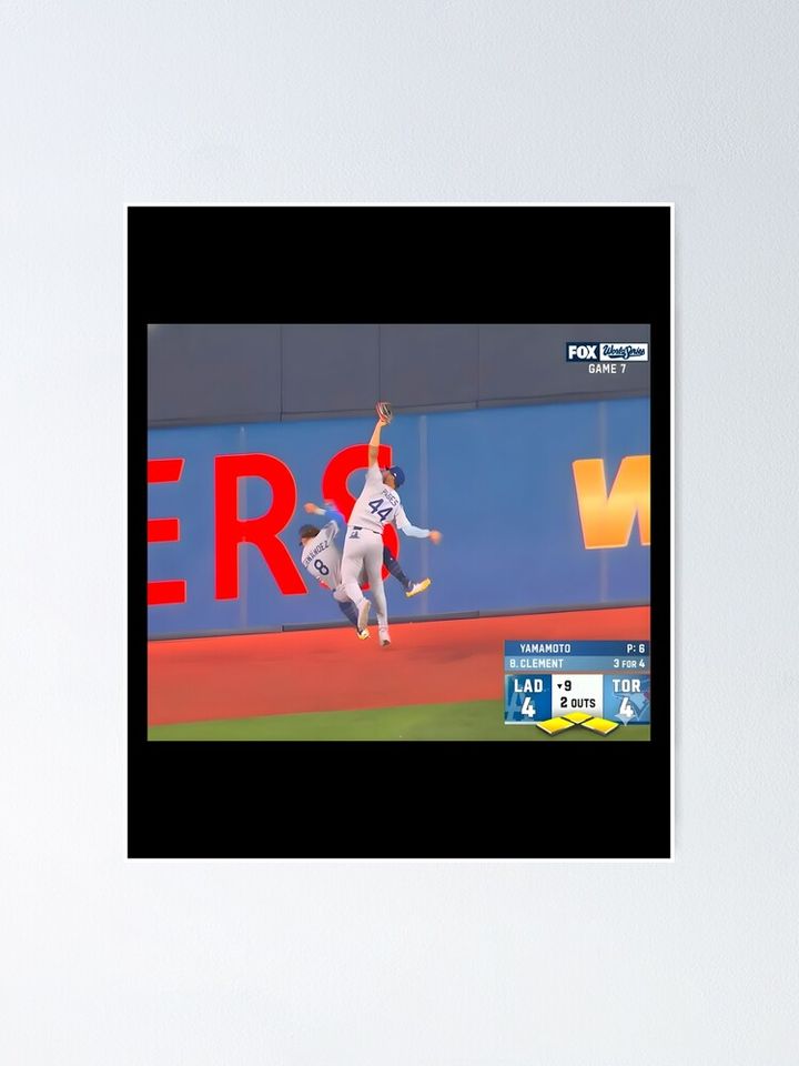 Andy Pages Dodgers World Series Poster