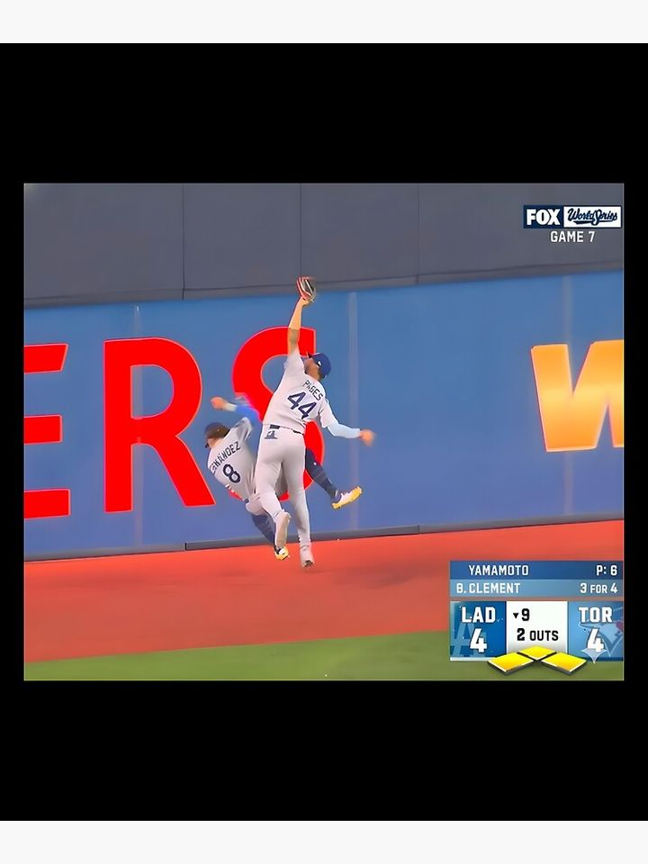 Andy Pages Dodgers World Series Poster