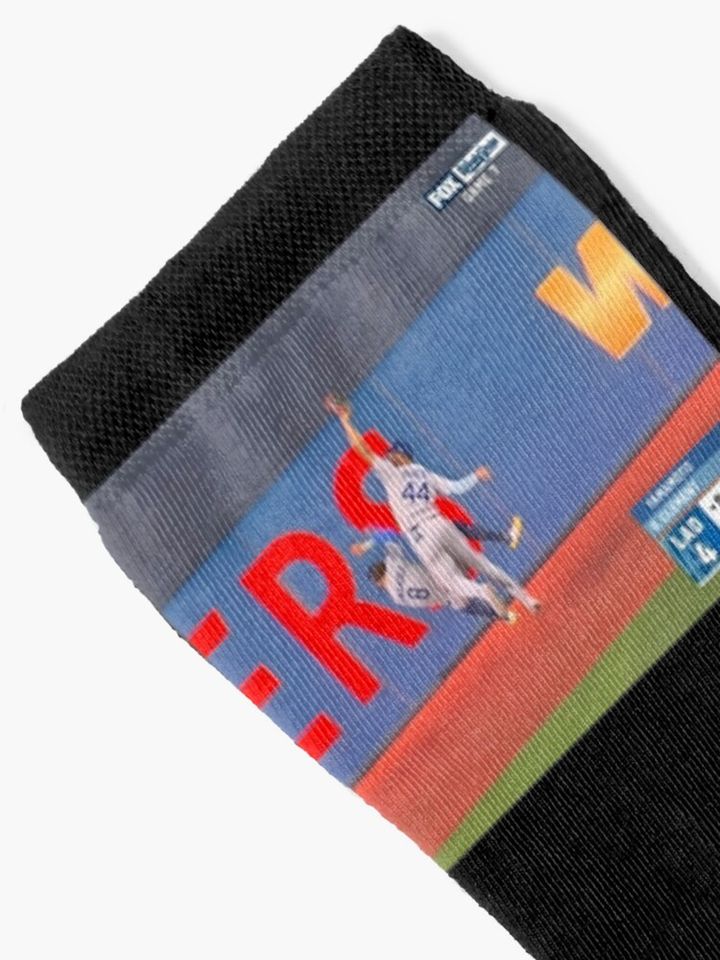 Andy Pages Dodgers World Series Socks