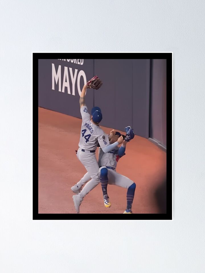 Andy Pages Dodgers World Series Poster