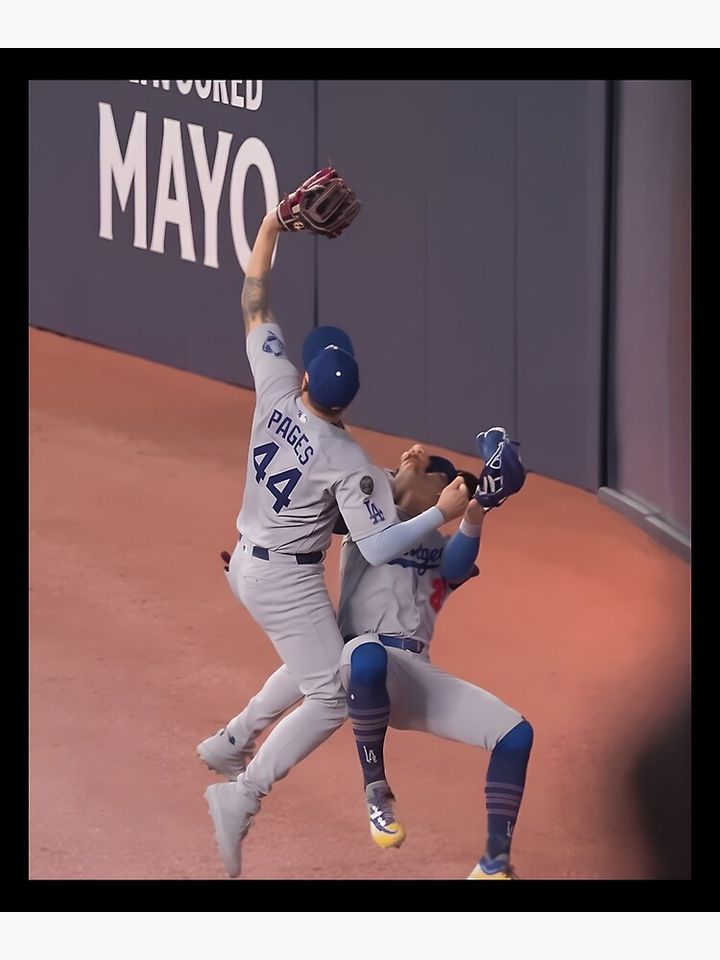 Andy Pages Dodgers World Series Poster