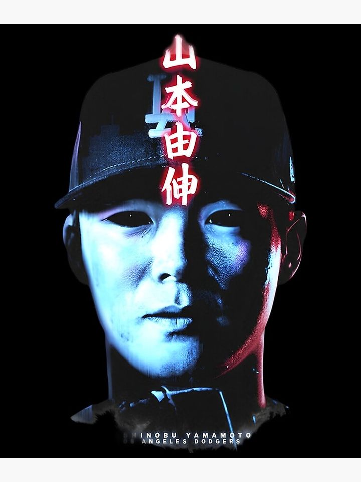 LA Dodgers Yoshinobu Yamamoto Poster