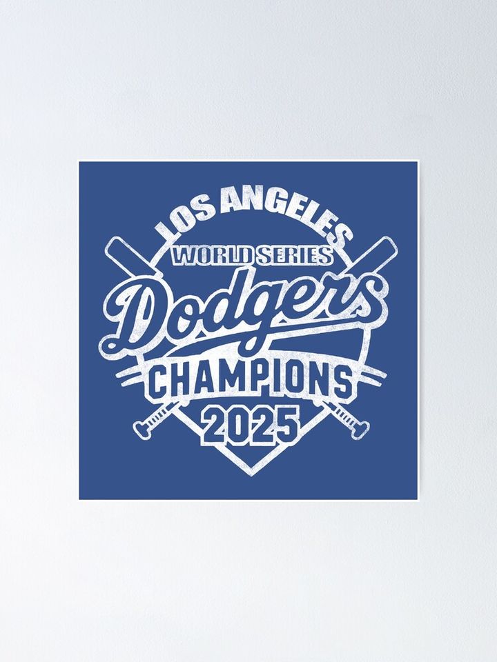 Dodgers Champions. vintage. #2 Poster