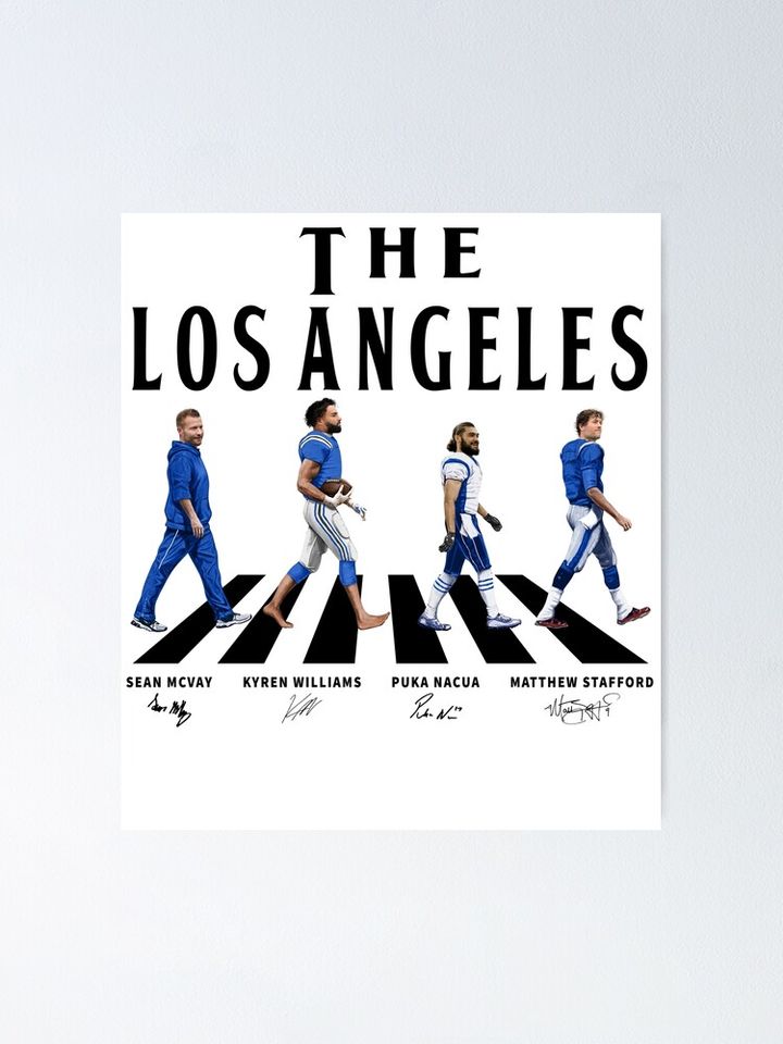 Los Angeles Baseball Skull Win Poster