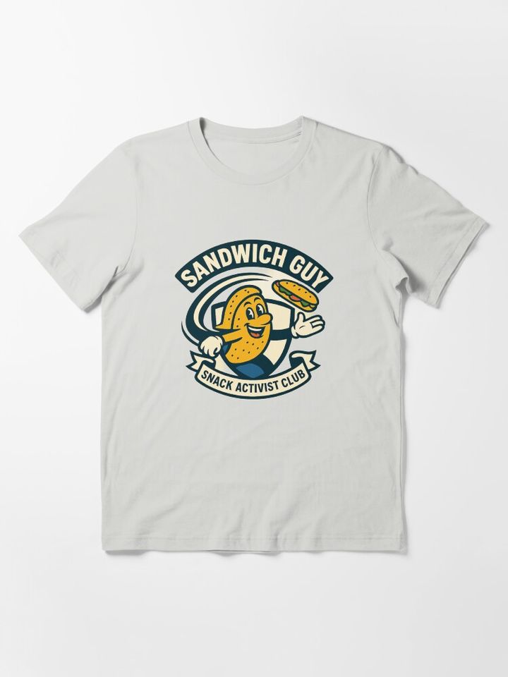 Sandwich Guy – Mascot Crest Emblem Essential T-Shirt