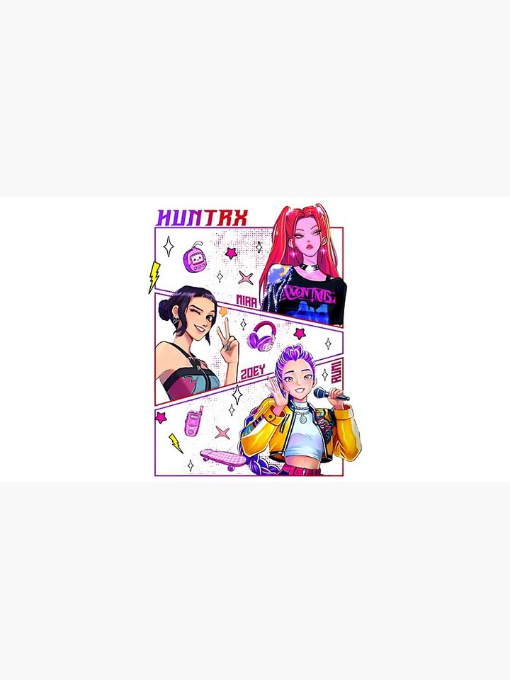 HUNTR/X HUNTRIX Kpop Demon Hunter Baseball Cap