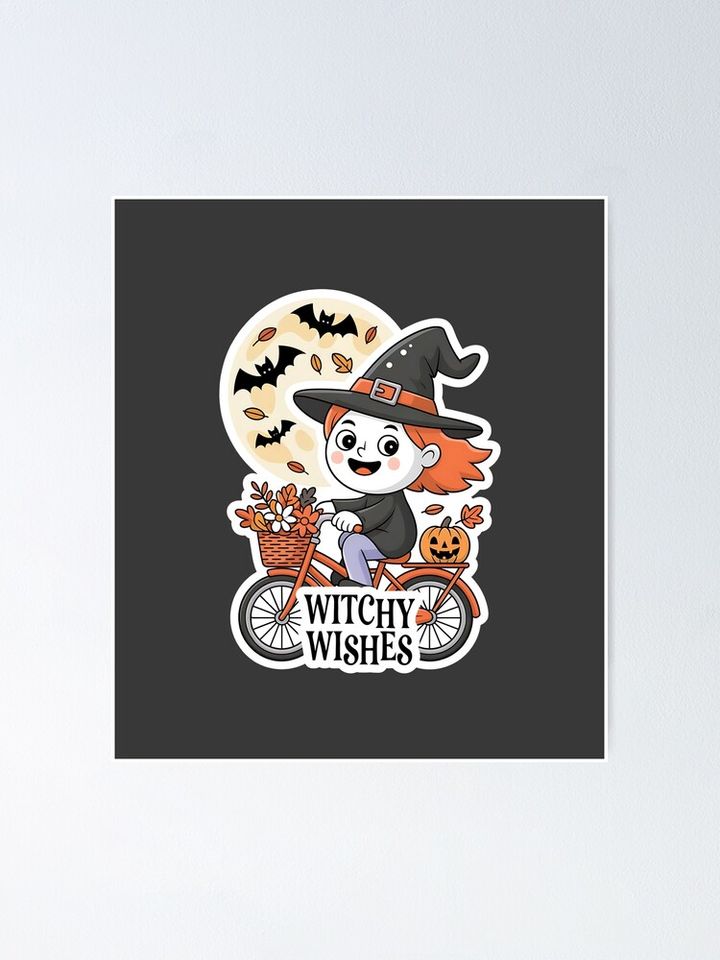 Witchy Wishes Poster