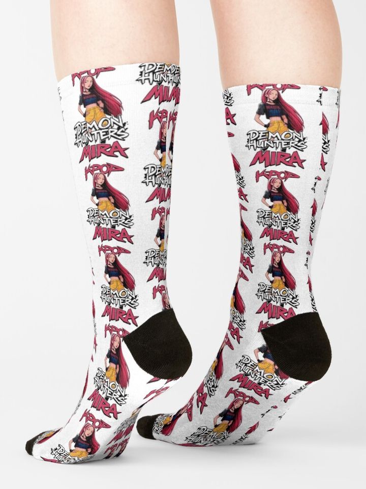 K-Pop Demon Hunters art Mira Socks