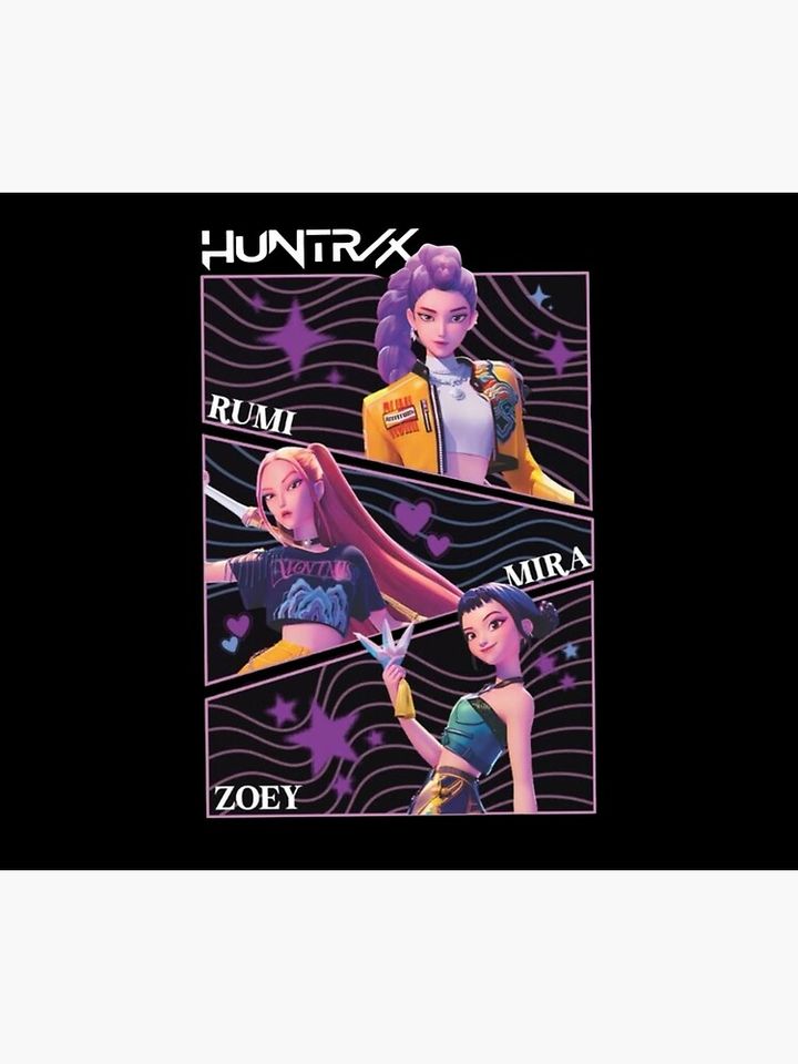 huntrix Fleece Blanket, Gift For Fan