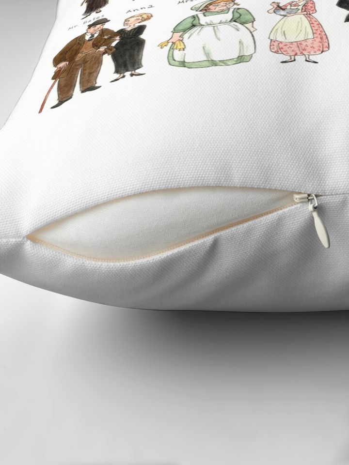 Downton A. Portraits Pillow