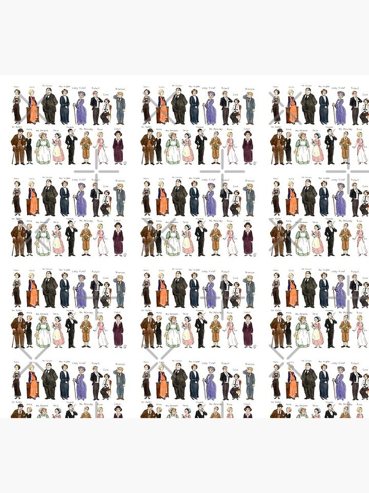 Downton A. Portraits Socks