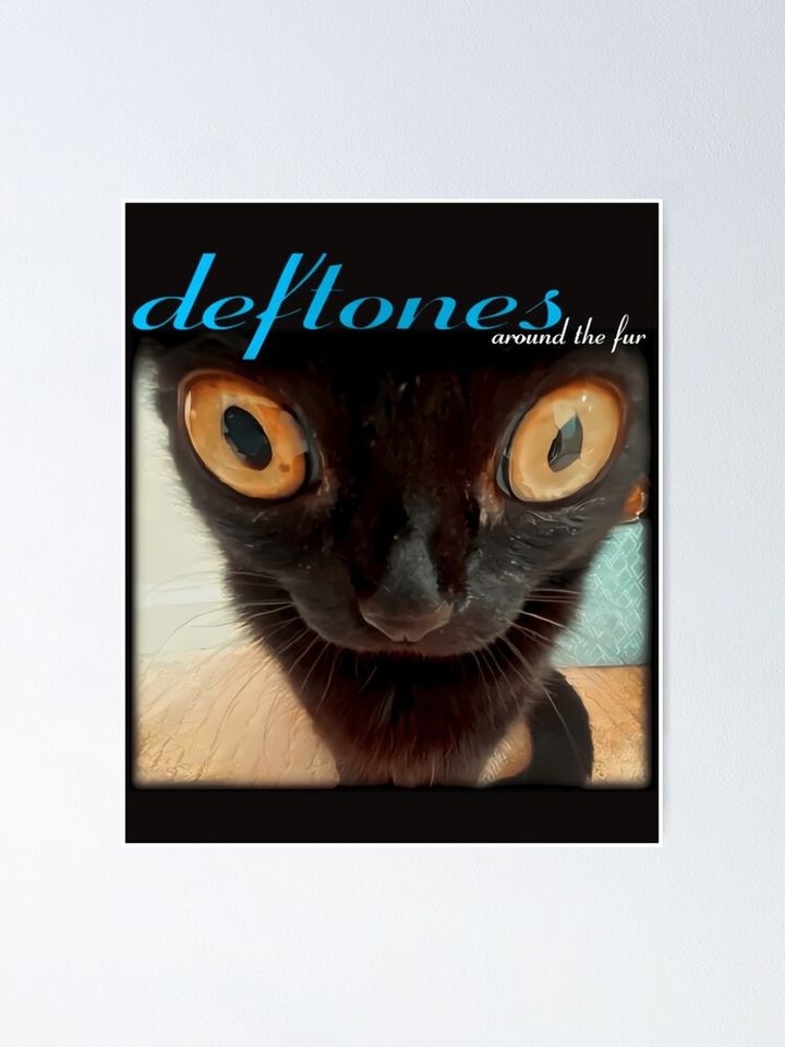 Classic Deftone Poster – Stylish Rock Music Wall Decor