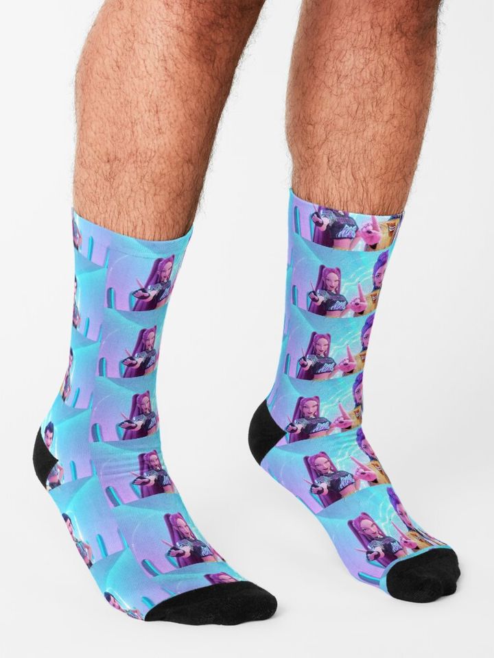Huntrix - K-pop Demon Hunters Socks, Gift For Fan