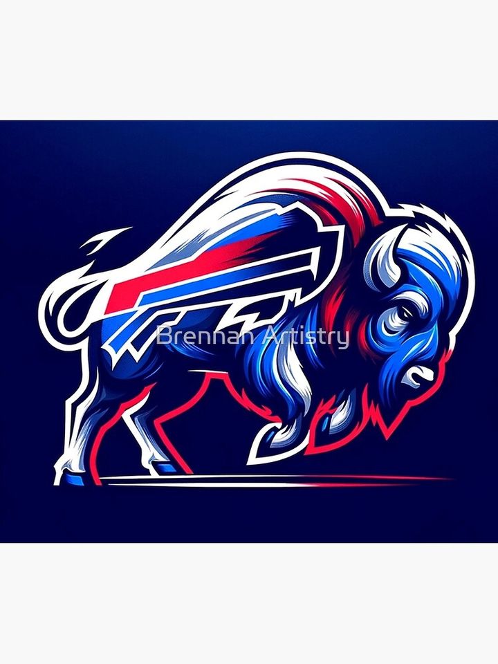 Buffalo Football Throw Blanket