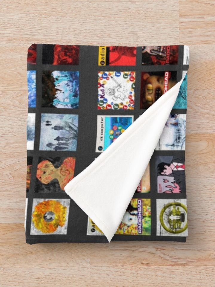 RADIOHEAD THUMBNAILS Throw Blanket