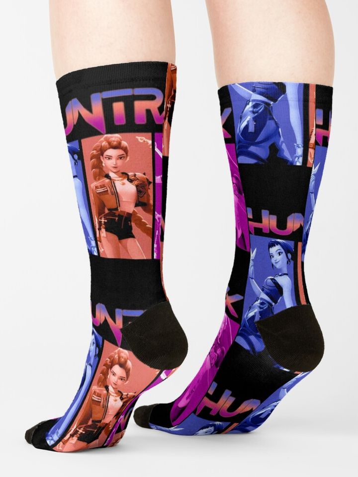 Huntrix Kpop Demo Movie Socks