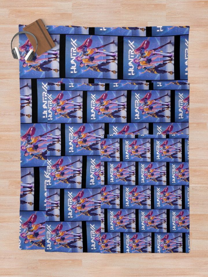 Kpop Demon Hunters Huntrix Fleece Blanket