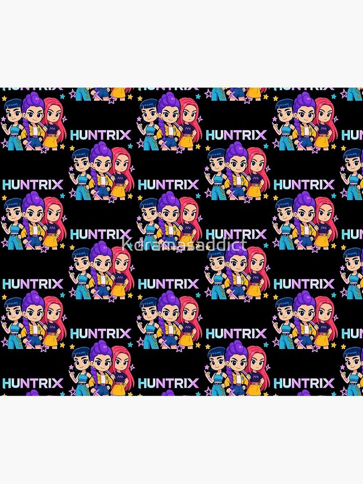 K-Pop Demon Hunters - Huntrix Fleece Blanket, Gift For Fan