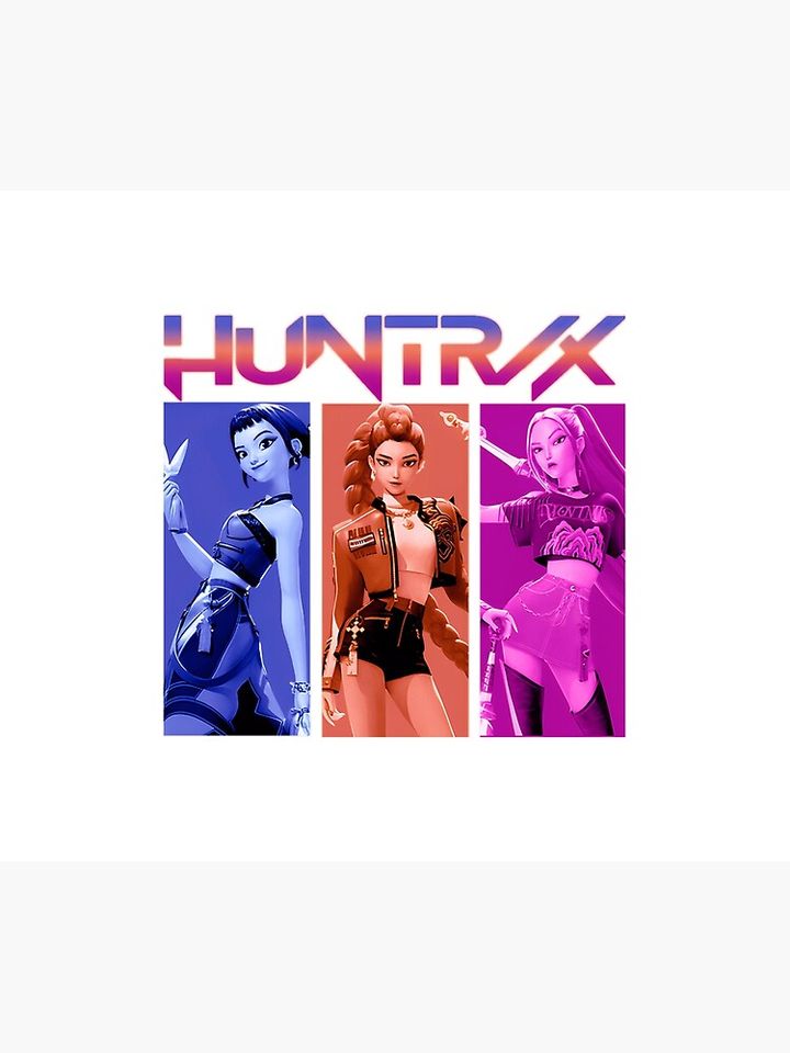 Huntrix Kpop Demo Movie Fleece Blanket