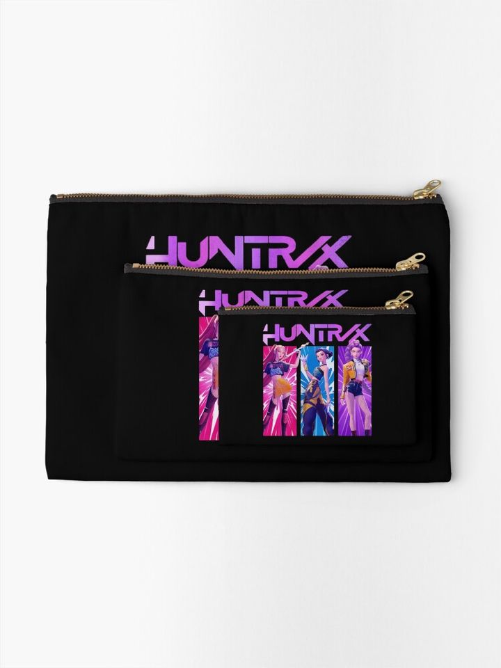 HUNTRIX Kpop Demon Hunters Zipper Pouch