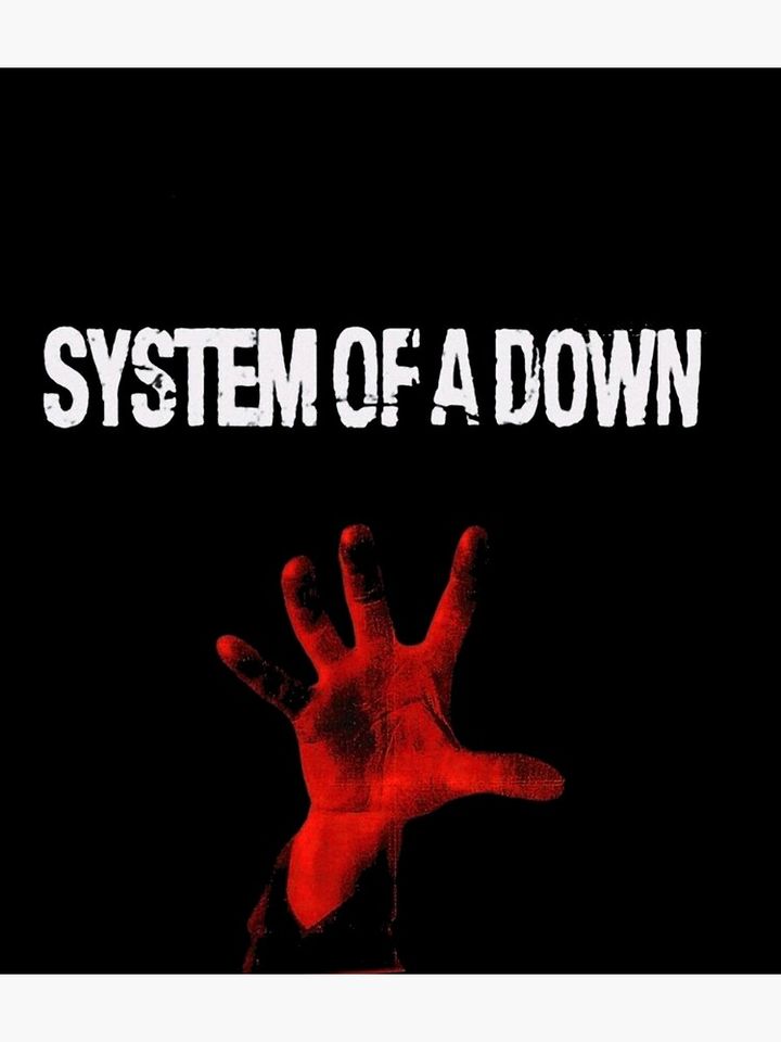 Classic Poster – SYSTEM OF DOWN Rock Album Cover Wall Print