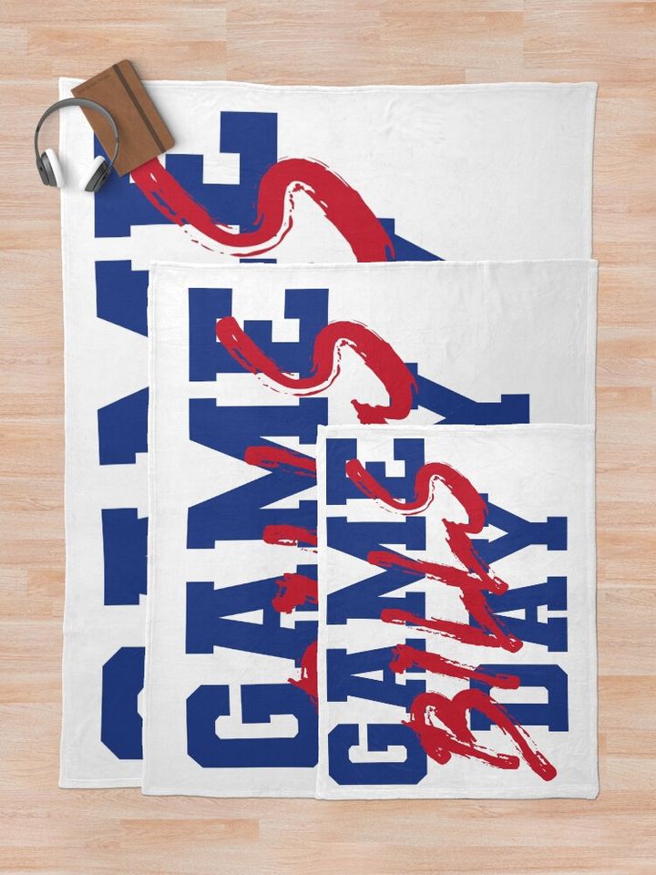 Buffalo Bills Game Day Throw Blanket