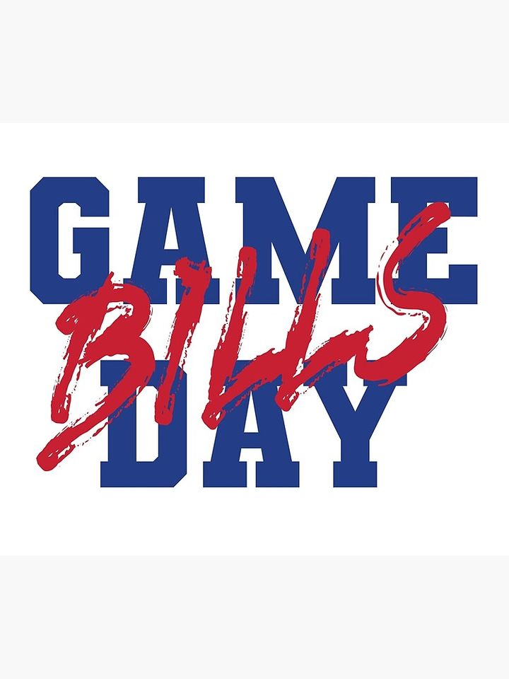 Buffalo Bills Game Day Throw Blanket