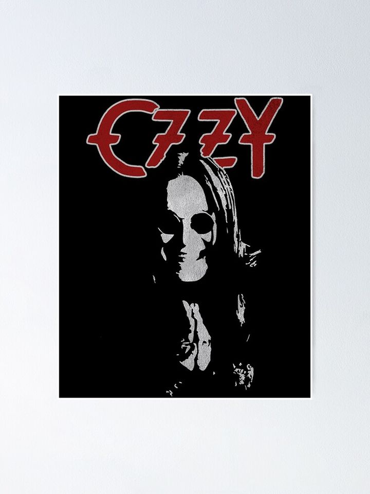Rock Legend Ozzy Osbourne Poster - Classic Music Wall Decor