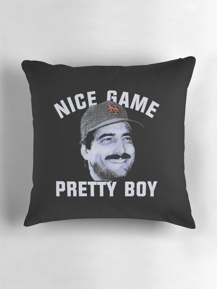 Keith Hernandez New York M Nice Game Pretty Boy Pillow