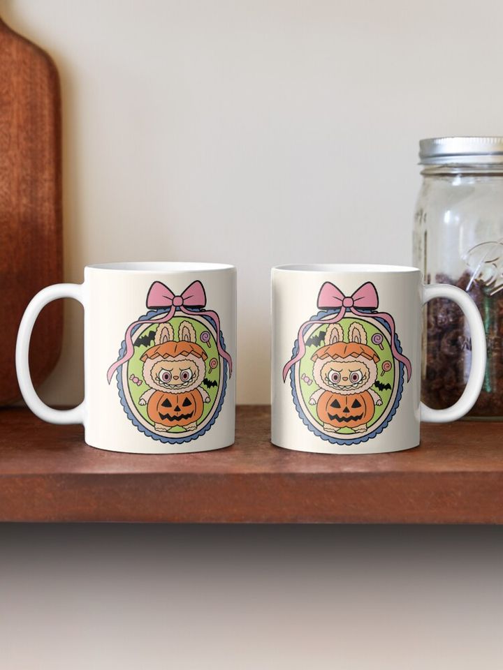 Labubu with pumpkin Coffee Mug