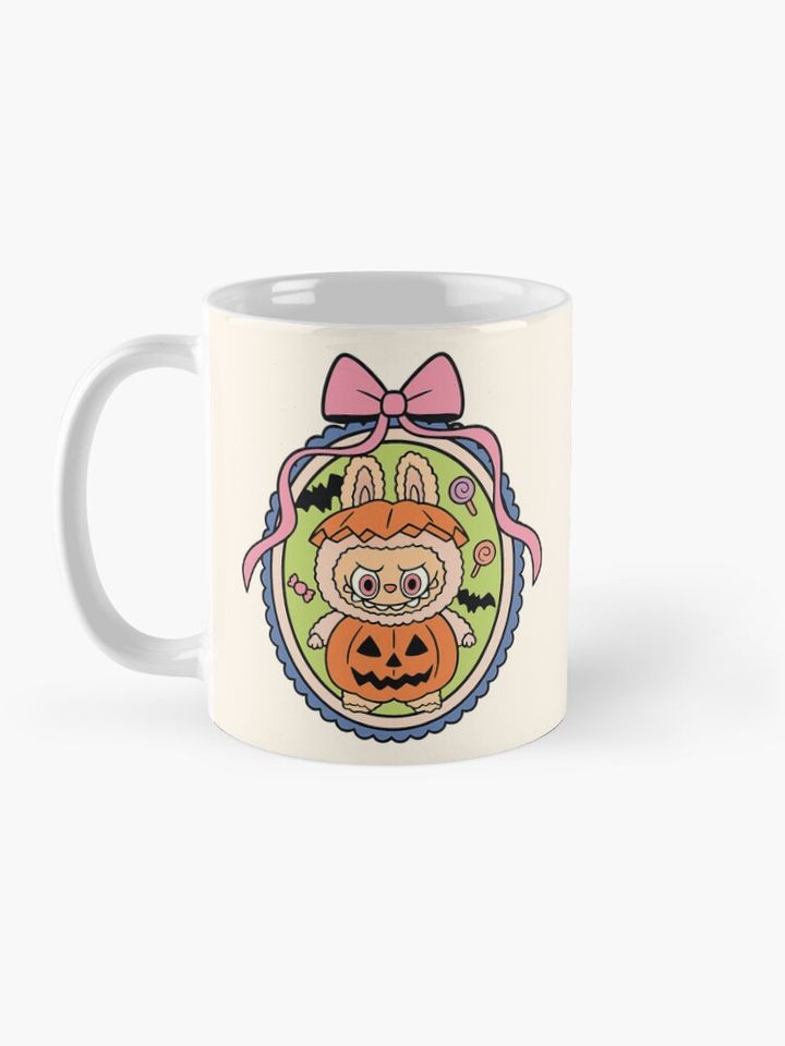 Labubu with pumpkin Coffee Mug