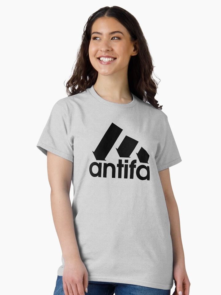 Bold Antifa Statement Classic T-Shirt