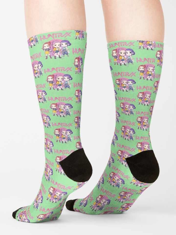 Huntrix Demon Hunter Chibi Trio | PERFECT GIFT FOR YOU AND FRIENDS Socks