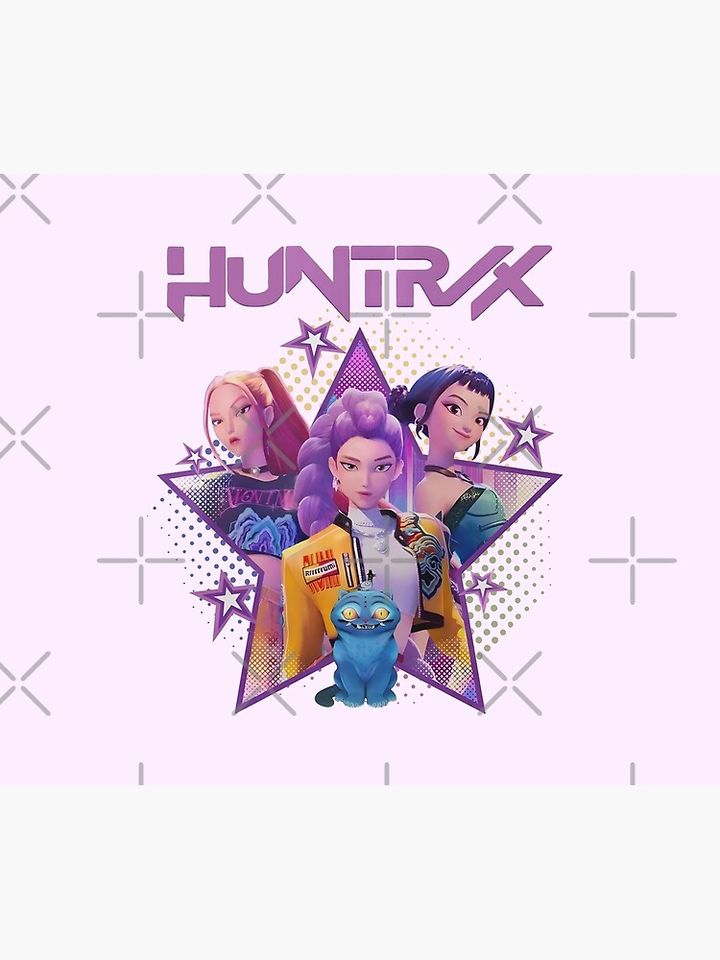 KPop Demon Hunters_02 Fleece Blanket, Gift For Fan